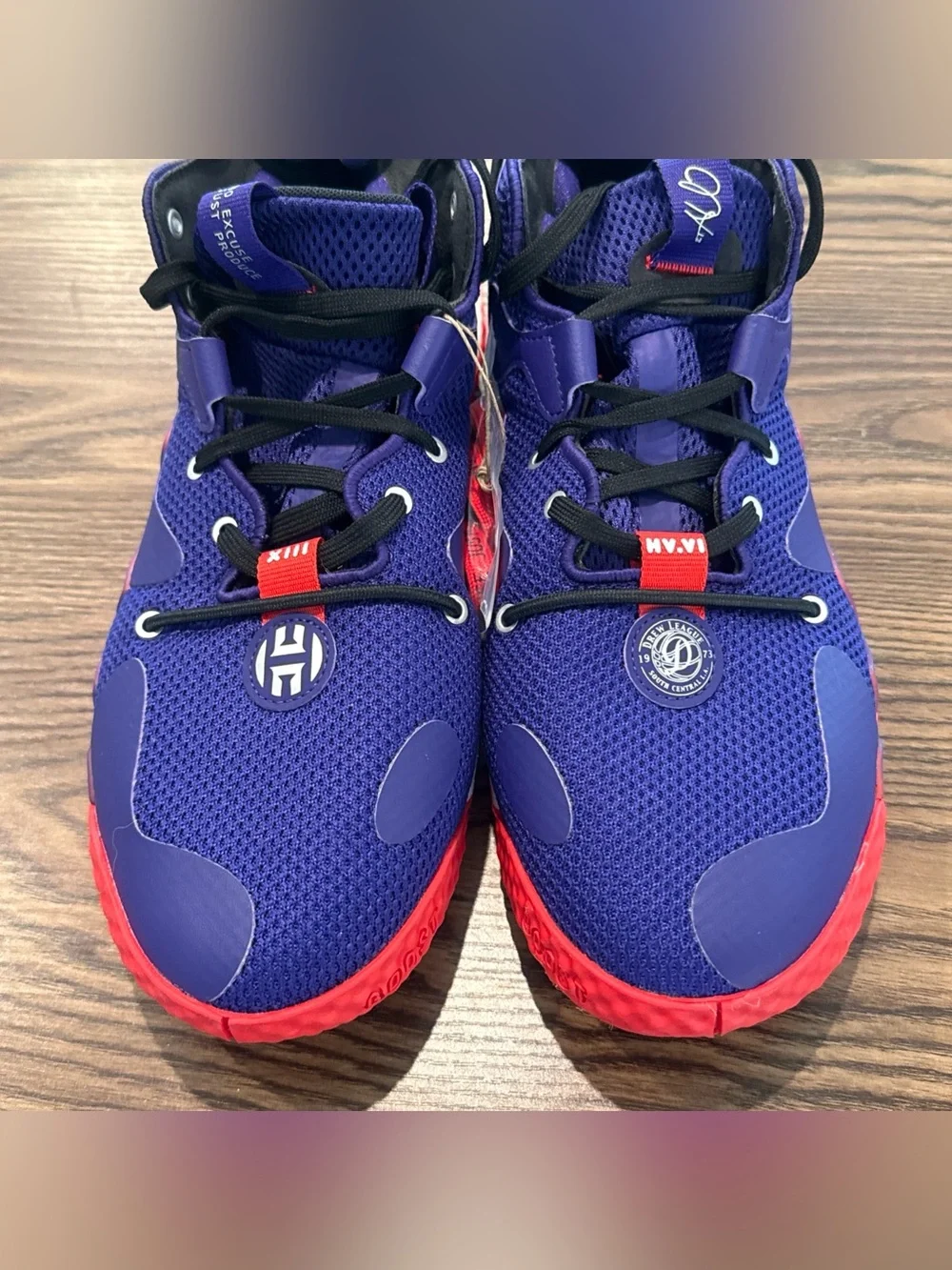 Men’s Size 11 Adidas Harden Vol. 6 Drew League Basketball Shoes New HP9510
